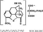 Chemical Structure Hydrocodone Bitartrate