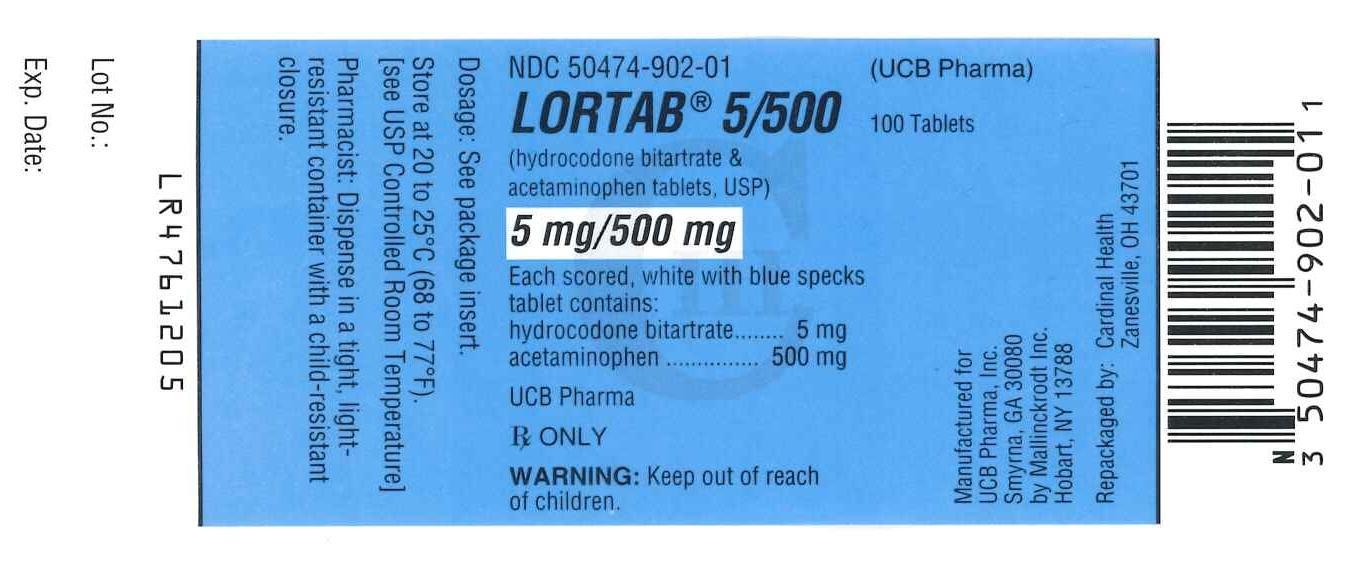 Lortab Label