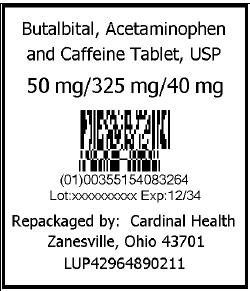 Butalbital, Acet., And Caffine Pouch