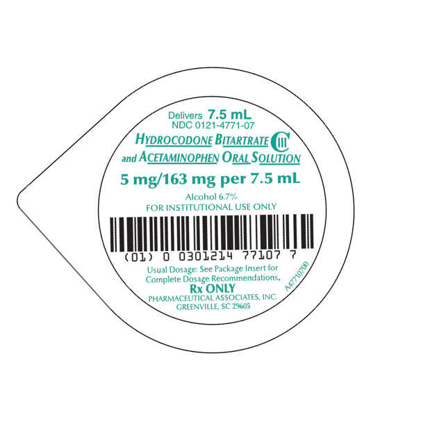 PRINCIPAL DISPLAY PANEL - 7.5 mL Cup Lid Label