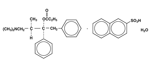 Propoxyphene Structural Formula