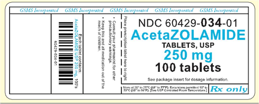 Label Graphic -  250 mg