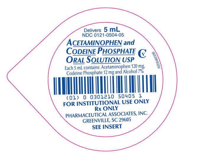 PRINCIPAL DISPLAY PANEL - 5 mL Cup Lid Label
