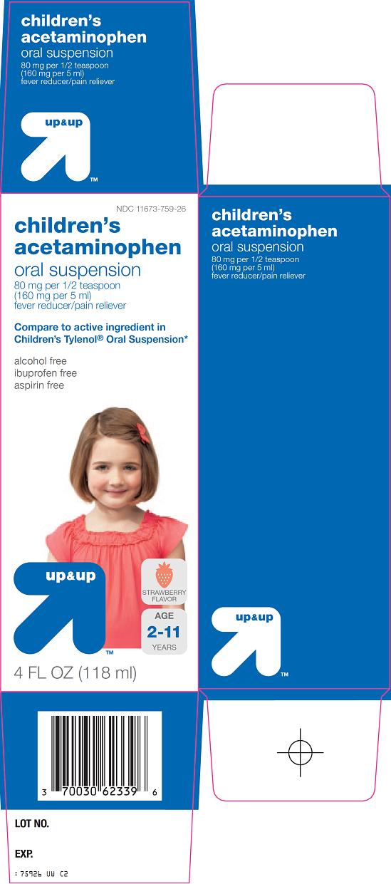 Children's Acetaminophen Carton Image 1
