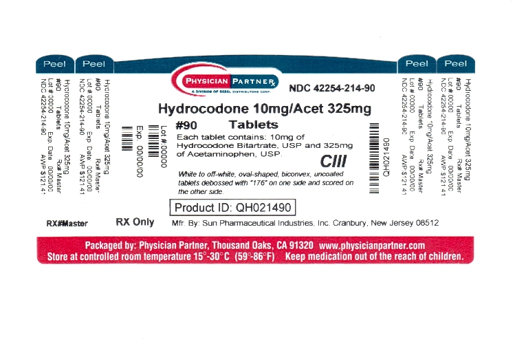 Hydrocodone 10mg/Acet 325mg