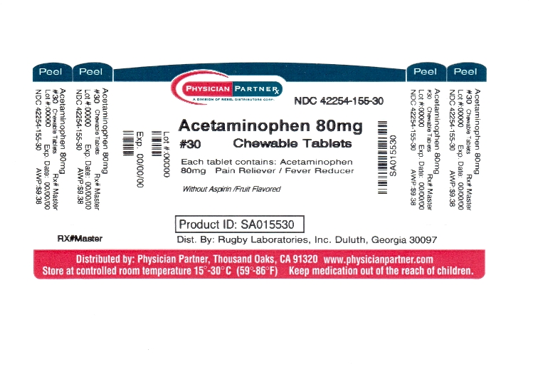 Acetaminophen 80mg